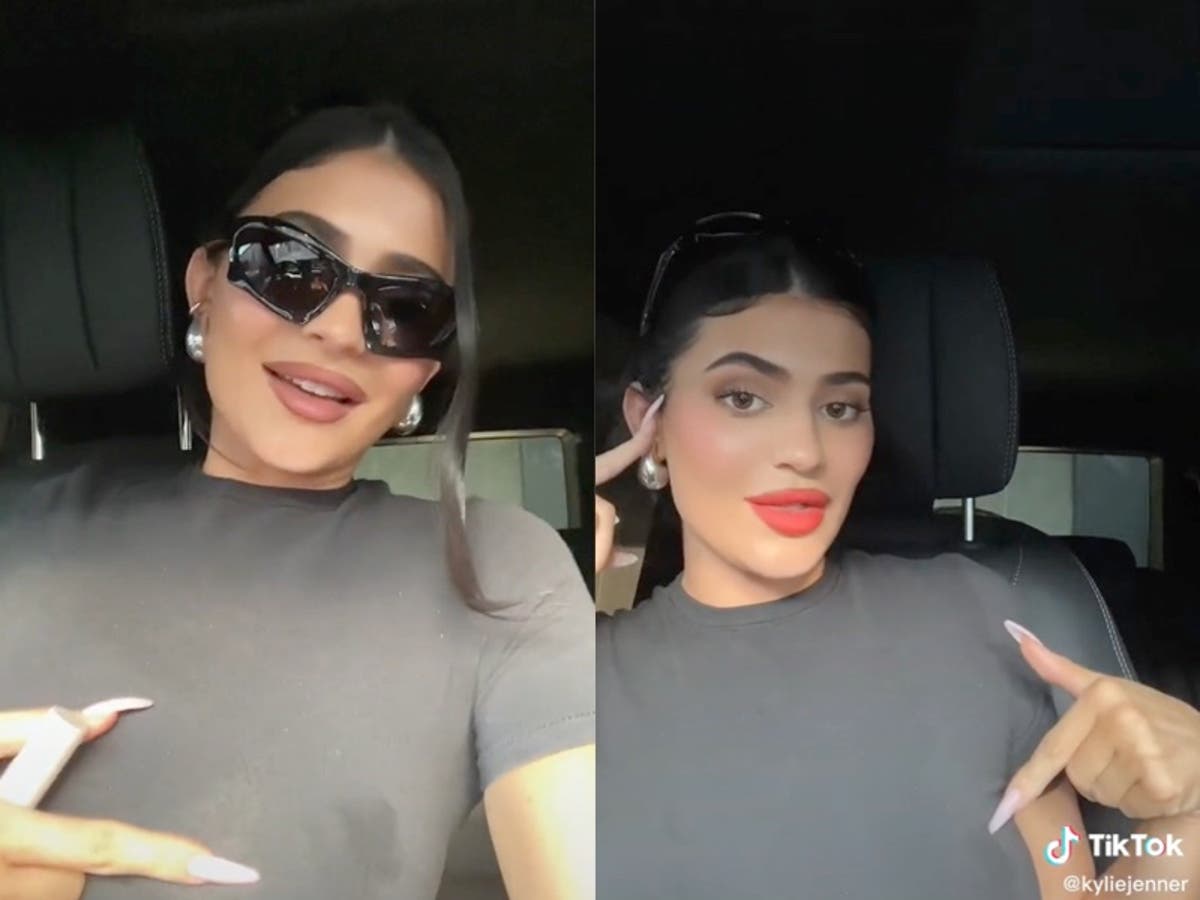 Kylie Jenner gets breast milk on her shirt in candid video: ‘Looks like